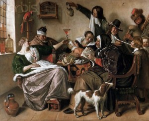 The Way You Hear it is the Way You Sing it by Jan Steen