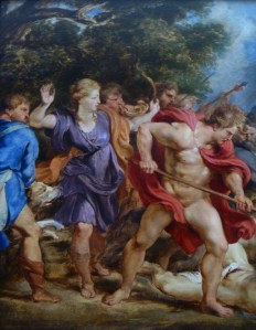 RubensTheCalydonianBoarHuntCloseup2