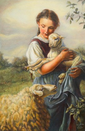KarenTheShepherdessBouguereau