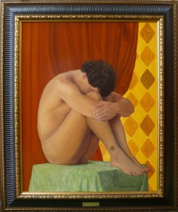 PaintingMarshasTheApotheosisOfLoveFramedGlazedCompletedRtchdP1110668